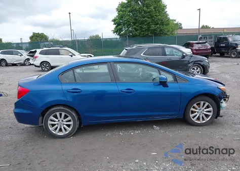 2012 Honda Civic Ex из США, поврежденный, VIN 2HGFB2F82CH502491